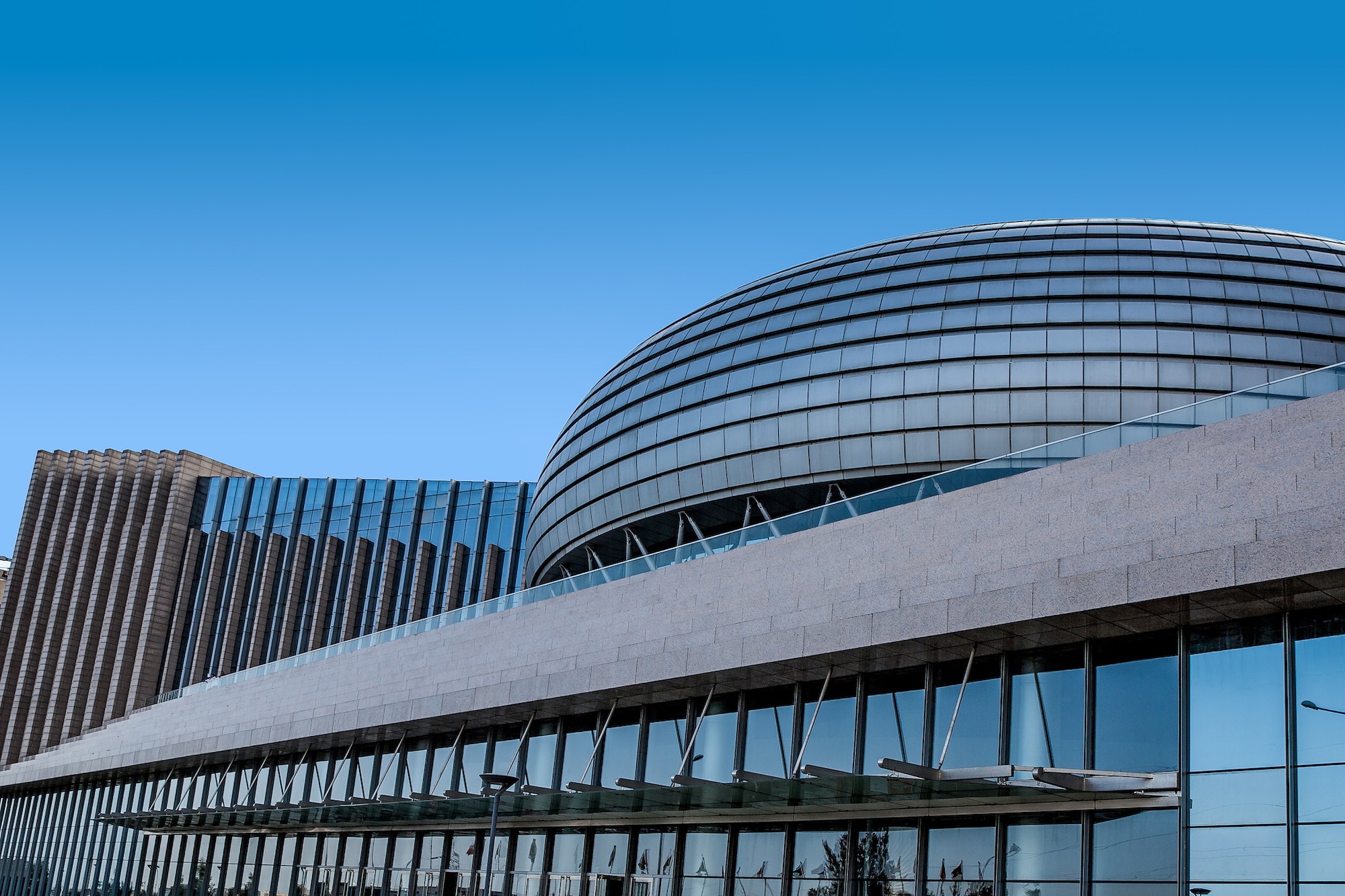 African Union conference centre, Addis Ababa 