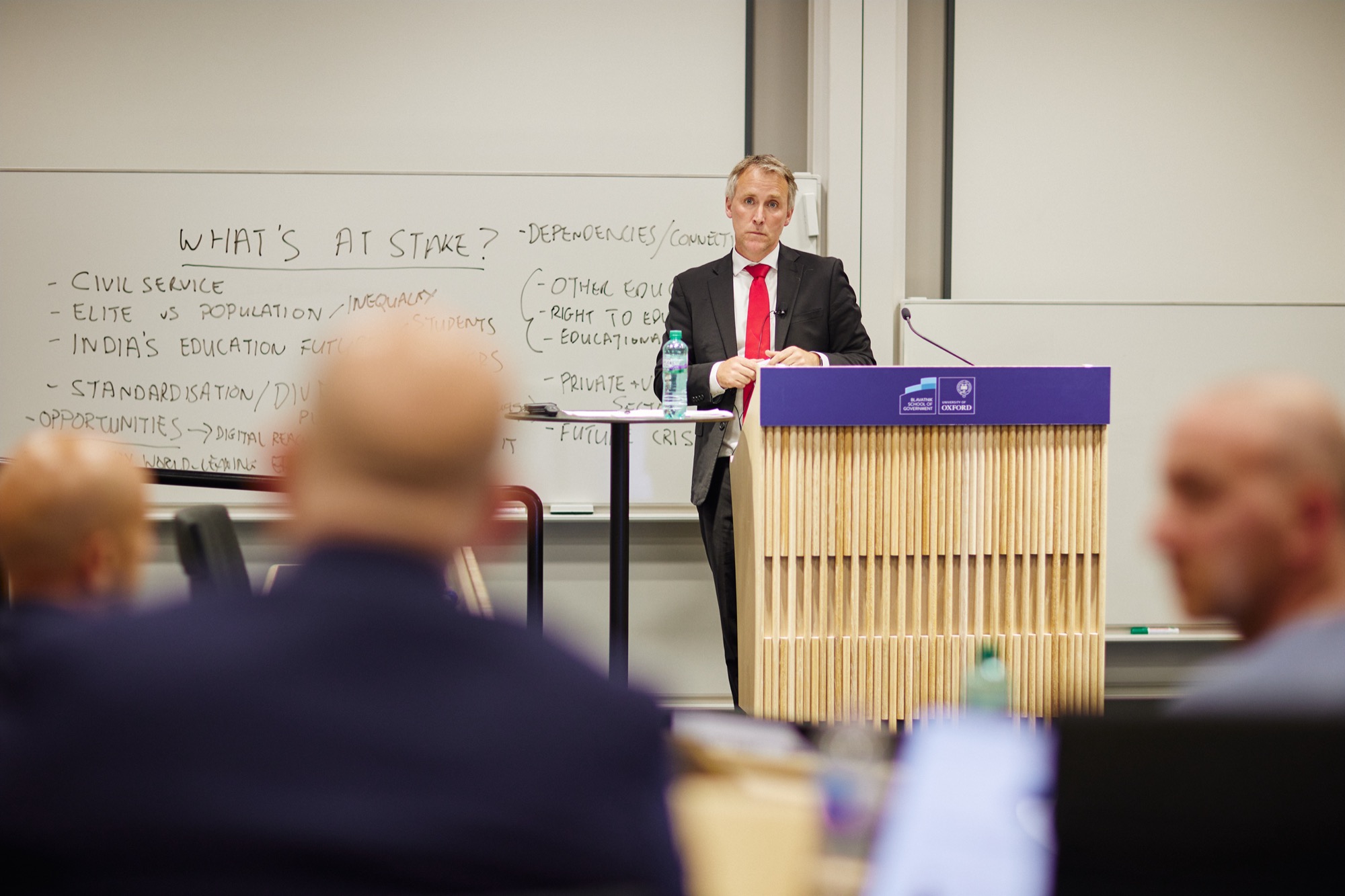 Case study workshop with Ciaran Martin
