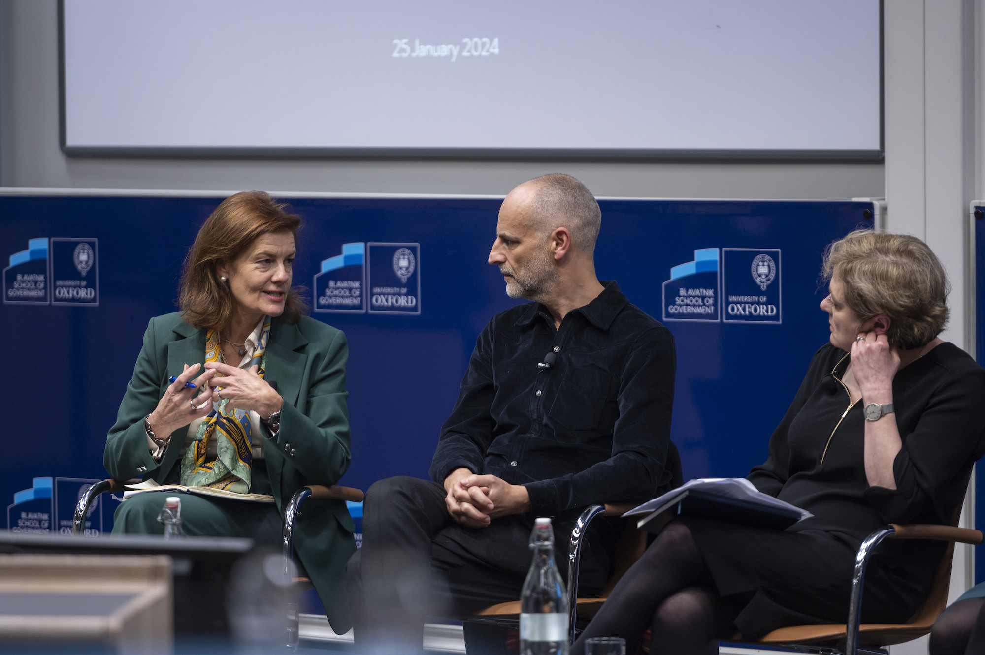 Panel of Alfred Landecker event