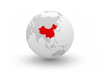 China globe
