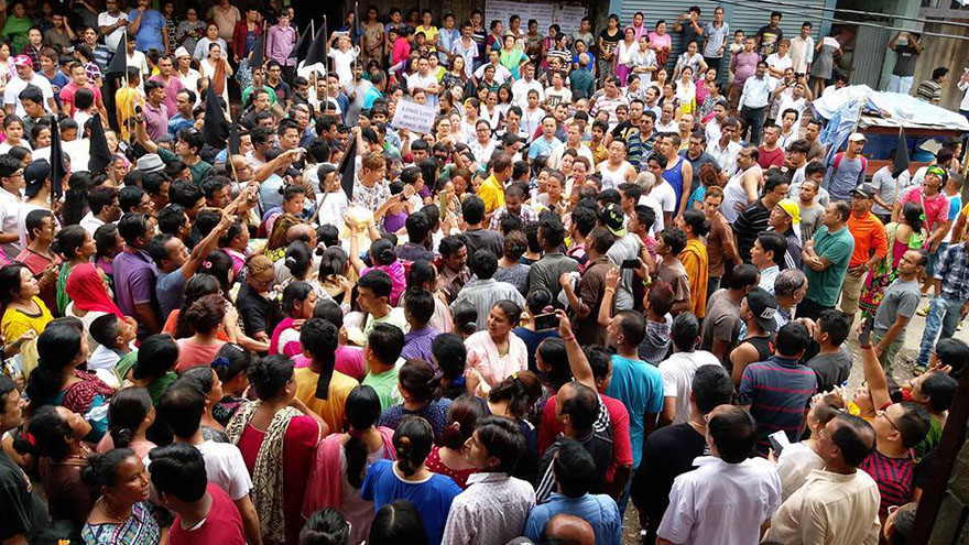 Darjeeling protests.