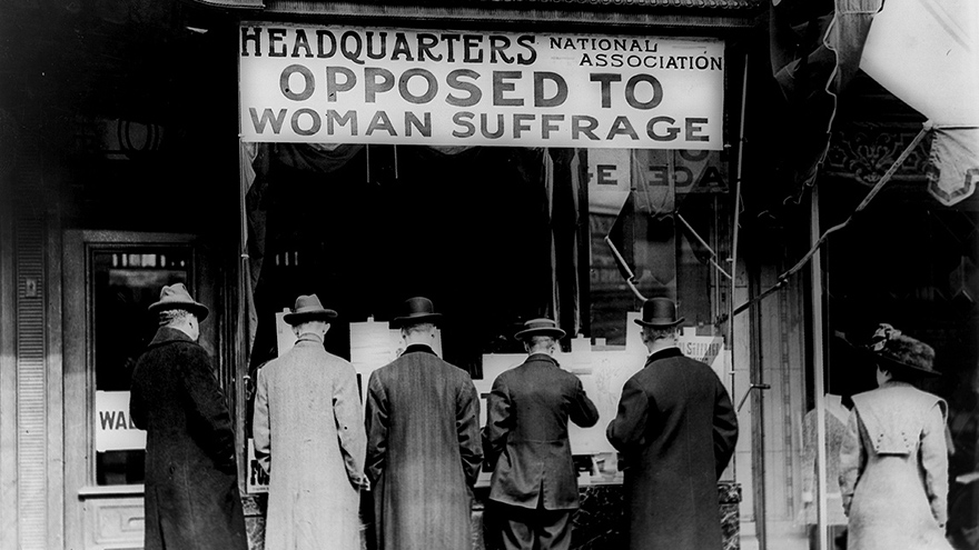 National Association Opposed To Woman Suffrage's headquarters.