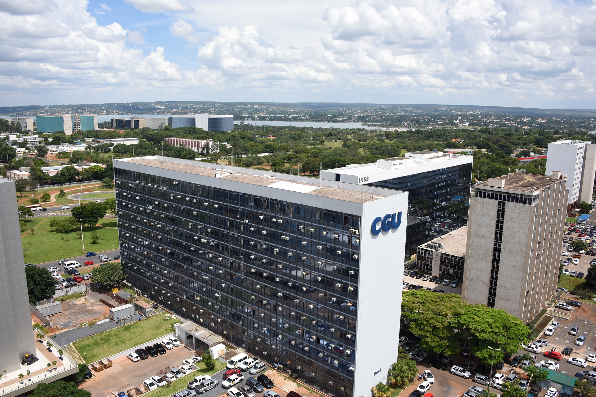 A Comptroller General of Brazil (CGU) building. 