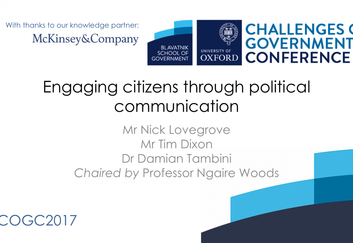 Politics deep dive: Engaging citizens through political communication
