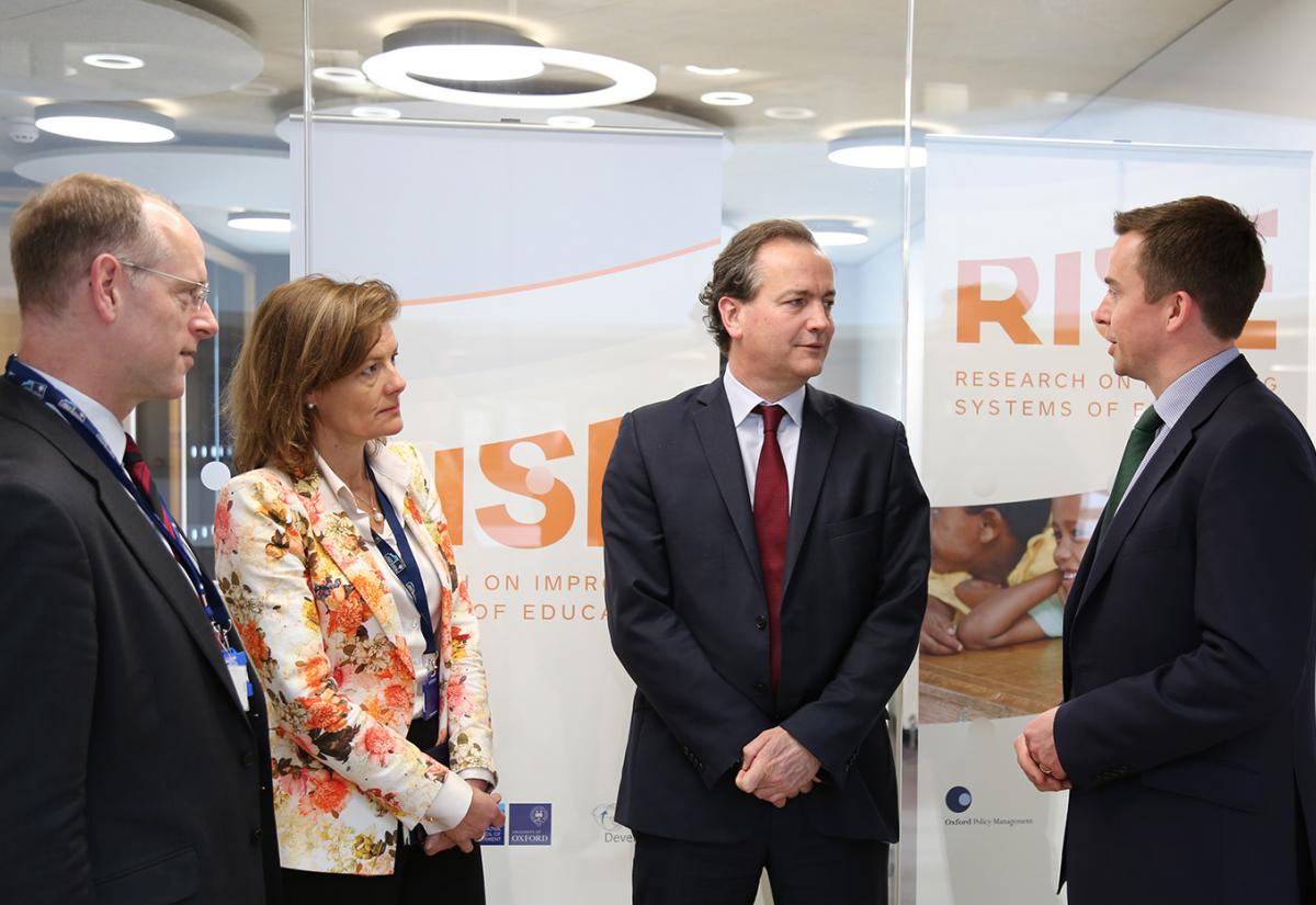 Minister's visit invigorates discussions on education research, policy and impact