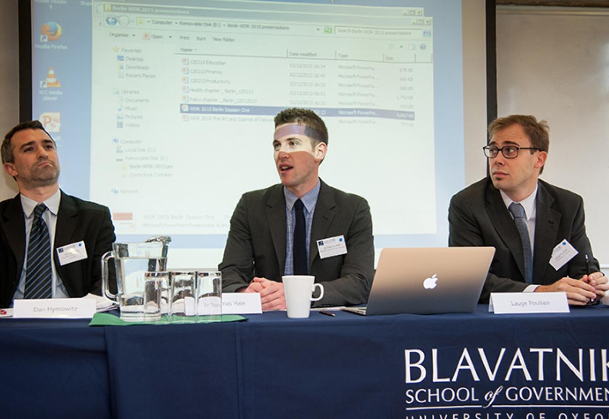 Panel discussion on "Can people power development?"