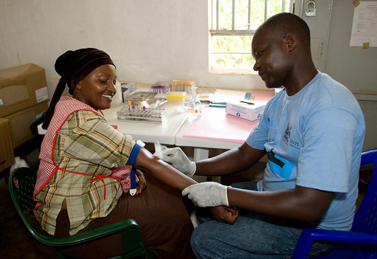 HIV testing in Uganda