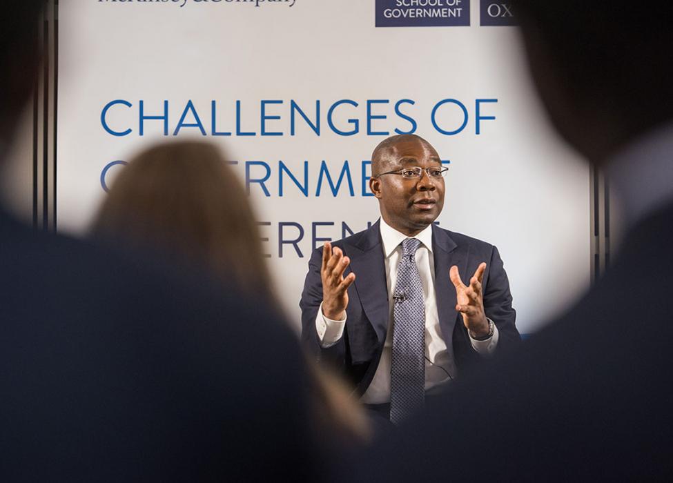 Mr Aig Imokhuede at the Challenges of Government Conference 2017